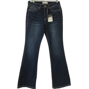 Thread Market 7/28 Bootcut Jeans Red & White Accent Thread Steers on Pockets